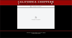 Desktop Screenshot of californiachoppers.com