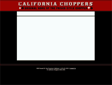 Tablet Screenshot of californiachoppers.com
